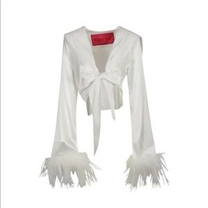 Verguenza Avaricia Blouse - white